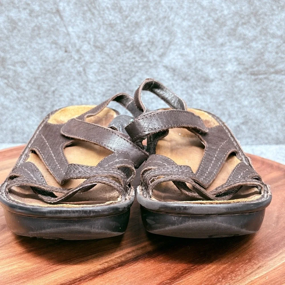 Naot‎ Shoes Womens Size 39 Leather Strappy Slingback Platform Comfort Sandals
